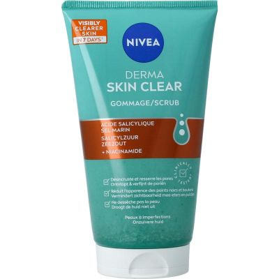 Foto van Nivea Derma skin clear scrub