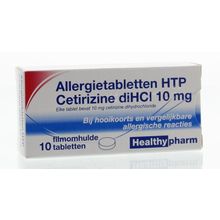 Foto van Healthypharm Cetirizine 10 mg