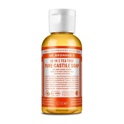 DR Bronners Liquid soap tea tree