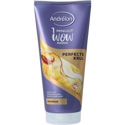 Andrelon Masker 1 minuut wow perfecte krul 180 Milliliter - Conditioner