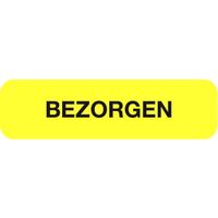Strooketiket bezorgen 44 x 11 mm