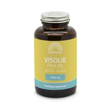 Foto van Mattisson Omega 3 visolie 50/25 1000mg