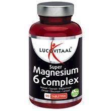 Foto van Lucovitaal Magnesium super 6 complex