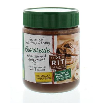 De Rit Chocoreale hazelnootpasta natural sweetener