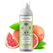 Foto van Human+Kind Foam shower grapefruit delight vegan