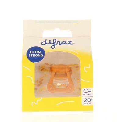 Difrax Fopspeen 20+ maanden natural 1 stuks - Babyflessen en benodigdheden
