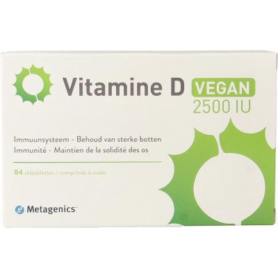 Metagenics Vitamine D vegan 2500IU NF