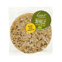 Leev Bio spelt qrackers volkoren & lijnzaad