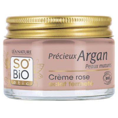 Foto van So Bio Etic Daycream firming radiance pink