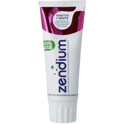 Foto van Zendium Tandpasta sensitive whitening