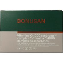 Foto van Bonusan Vitamine C 1000 ascorbatencomplex blister