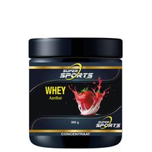 Nutritex Whey proteine aardbei Foto van Nutritex Whey proteine aardbei