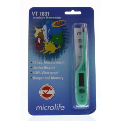 Microlife Thermometer veterinary 1831 1 stuk - Thermometer