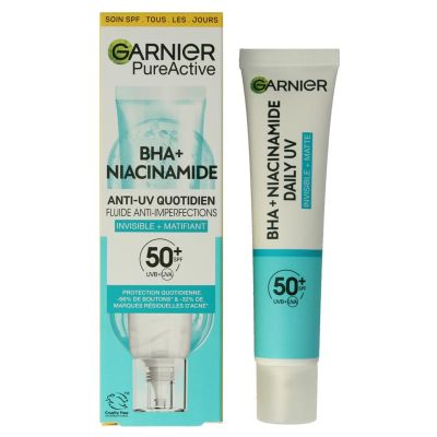 Garnier pureactive bha+ niacinam fluid