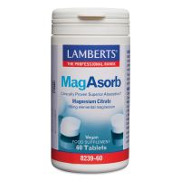 Lamberts MagAsorb (magnesium citraat) 150 mg