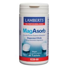 Foto van Lamberts MagAsorb (magnesium citraat) 150 mg