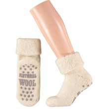 Foto van Apollo Slofsok anti slip unisex grijs/beige 35-38