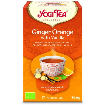 Yogi Tea Ginger orange vanilla