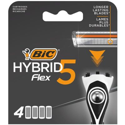 BIC Flex 5 hybrid shaver cartridges bl 4