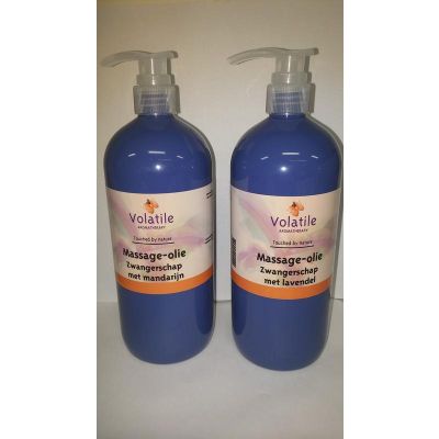 Volatile Massageolie zwangerschap lavendel 1 liter - Massage