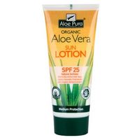 Optima Aloe pura organic aloe vera zonnelotion SPF25