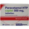 Afbeelding van Healthypharm Paracetamol caplet 500