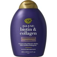 Foto van OGX Thick & full biotin & collagen conditioner