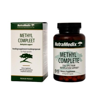 Nutramedix Methyl compleet 120 vegicaps - Overige vitaminen/mineralen