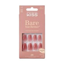 Foto van Kiss Bare but better nails nude