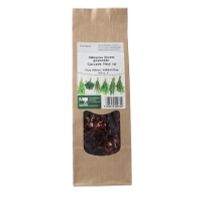Marma Hibiscus bloem gesneden