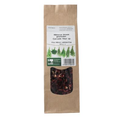 Marma Hibiscus bloem gesneden Marma Hibiscus bloem gesneden 100 gram - Kruiden