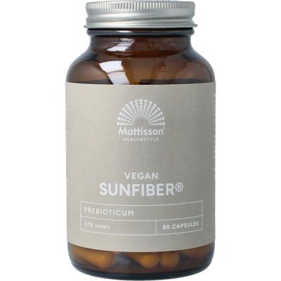 Mattisson Sunfiber vegan Mattisson Sunfiber vegan 90 capsules - Overige vitaminen/mineralen
