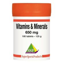 Foto van SNP Vitamins minerals complex