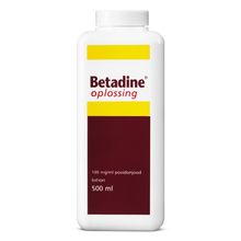 Foto van Betadine Jodium oplossing 100 mg/ml