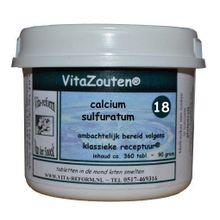 Foto van Calcium sulfuratum VitaZout Nr. 18