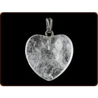 Hanger hart 20 mm bergkristal