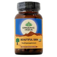 Foto van Organic India Beautiful skin caps