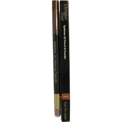 Christian Faye Eyebrow 3D pencil & powder brown