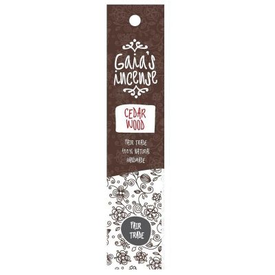Gaia'S Incense Ceder wood wierook 15 stuks - 