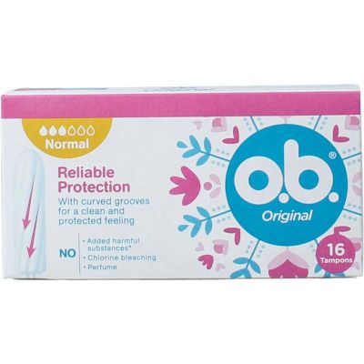 OB Tampons original normal 16 stuks - Algemeen