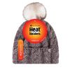 Afbeelding van Heat Holders Ladies turnover cable hat with pom pom fawn