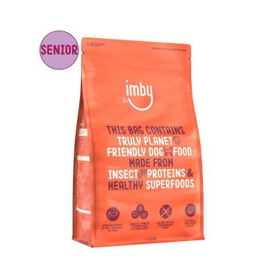 Imby Pet Food Hondenbrokken insecteneiwitten hond senior 8+