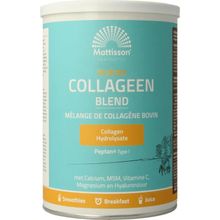 Foto van Mattisson Runder collageen poeder blend Peptan