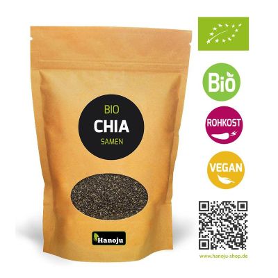 Foto van Hanoju Bio chia zaad paper bag