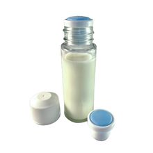 Foto van Brocacef Depper flacon glas 30ml blauw depperopzet