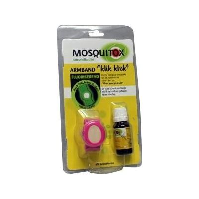 Mosquitox Armband met etherische olie