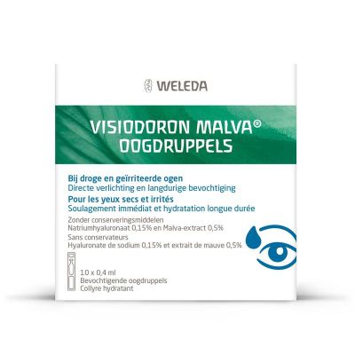 Visiodoron malva oogdruppels 0.4 ml 10 ampullen - Oogverzorging