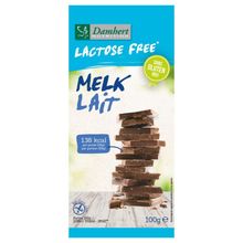 Foto van Damhert Chocoladetablet melk lactosevrij