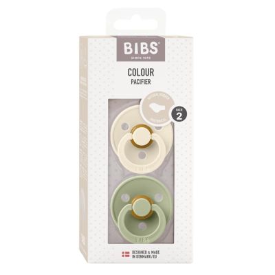 Foto van Bibs Fopspeen orthodontischmaat 2 ivory/sage