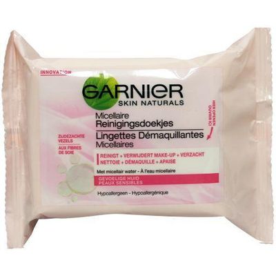 Garnier Skin naturals wipes ultra soft micellair